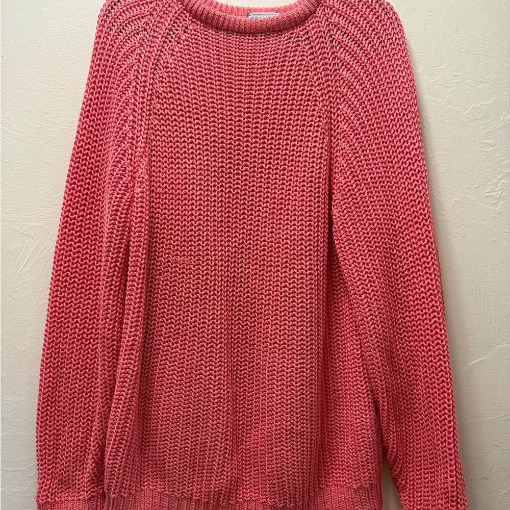 100% Cotton Pink Women's Sweater